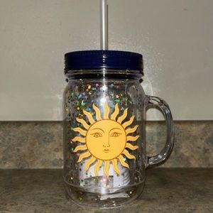 NWT-Never Used-Aeropostale Insulated Re-usable Plastic Mug 32oz